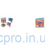 Мыльные пузыри ПИСТОЛЕТ арт. P81928/ F610  батар. 4 кольори, ,  короб. 14*17*5 см