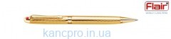 Ручка подар FlairP 1058 РШ Regent хром с синем каменем