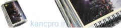 Блокнот А6 80л. пружина Коленкор