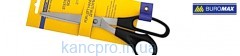 Ножницы офисные 210мм блистер ДЛЯ ЛЕВШИ чер  Buromax (4529)