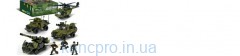 Конструктор IBLOCK арт. PL-921-429 (48ш) 6 диспл. по 8шт Армія, 203-234дет., 4вида,р-р уп-ки 25,5*5*
