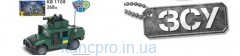 Конструктор KB 1108 (18шт) військова техніка, 268дет, в кор-ці, 27-16-5см