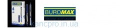 Ручка ролер 0.7 мм, синій BUROMAX	BM.8321-01