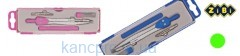 Готовальня 4 предмета BASIS, зеленый  ZB.5303BS-04