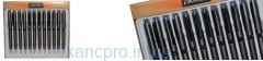 Ручка повор мет  BAIXIN BP949  ( цветн. мрамор + зол.хром+черный)