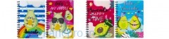 Блокнот, А5, 96 л, Fairies, #, бок.спир, карт.обл. OL-9602DF