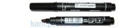 Маркер CENTROPEN толст. круглый черный (8566)