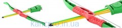 Лук R 889-1 (168шт) стрелы на присосках 3шт, в кульке, 58-12-3см