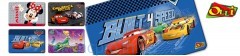 Подкладка настольная 430*285мм Cars PP синяя  Olli   OL-2405DC