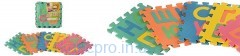 Коврик Мозаика M 2736 (12шт) EVA, алфавит(укр) и цифры, 10дет, в кульке, 29-29-8см