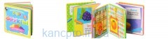 Книжка-гармошка 1074276 R/519 B (144шт) фрукты, в кульке, 14-14-3см