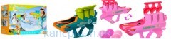 Снежное оружие MS 1277 (12шт) 2в1(игра), 44см, шарики5шт, 5,5см, 2цв,в кор,35,5-28-10,5см