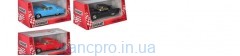 Машинка KT 5319 W (24шт) металл, инер-я, 12,5см,1:36, 4цвета, в кор-ке, 16-7,5-8см