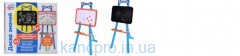 Мольберт 0703 UK (12шт двухстор,доска45-31см,буквы,цифры,мел,губка,марк,в кор-ке,45,5-40,5-5,5см
