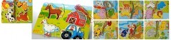 Деревянная игрушка Шнуровка MD 0916 (120шт) 8 видов, в кульке, 30-22-1см