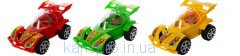 Машинка 7311 (180шт) заводная, свет, 3цвета, на бат(табл), в кульке, 13,5-8,5-7,5см