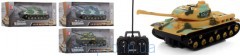 Танк 163-E8034-5 (24шт) р/у, 26см, 1:32, звук, свет, 2вида(2цвета), на бат-ке, в кор-ке, 34-14-14см