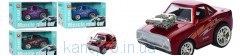 Машинка XG879-10 (72шт) металл, инер-я, 9см, открыв.двери, 4цвета, в кор-ке, 12,5-7,5-7,5см