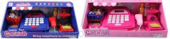 Кассовый аппарат 8388B/-2 (24шт/2) 2 вида,св-зв,кальк,продукты,корзина,весы,сканер в кор. 41*19*18cм
