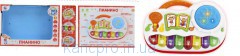 Муз разв. пианино 6001A (T514-D5162) (24шт/2)свет, звук, песенки, в коробке 32.5*7.5*23 см