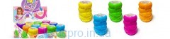 Лизун-СЛАЙМ Антистрес  в колбе 200гр "Fluffy SLIME" (Увеличивающийся)  Danko Toys(FLS-01-01U)