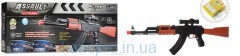 Автомат AK47-1 (48шт) 67см, водяные пули, мягк.пули-присоски 3шт, в кор-ке, 50-20-4,5см