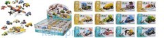 Конструктор  SM207B-SM208B (360шт) транспорт, 2вида, 12шт(12видов) в дисплее, 26,5-19,5-7,5см
