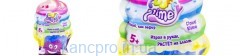 Лизун-СЛАЙМ Антистрес 500гр в пакете "Fluffy SLIME" (Увеличивающийся)  Danko Toys(FLS-02)