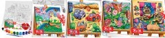 Набор для творчества Расскраска на Холсте 31*31-10 видов Danko Toys (РХ-05/07)