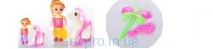 Кукла 018-K134 (240шт) 10см, лошадка 7,5см, микс видов, в кульке, 12-14-2,5см