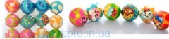 Мяч детский фомовый MS 2984 (240шт) 6,3см, микс видов, упаковка 12шт, 25-19-6,3см