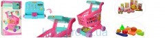 Тележка  XS-18059A (10шт) 50см,кас.аппар20см(от карточ),калькул,продук,24пр,муз,св,бат,кор,42-67-8см