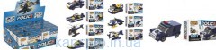 Конструктор KB 097 (288шт) транспорт, от 38дет, 8шт(8видов) в дисплее, 25,5-17,5-8,5см