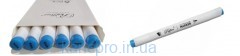 Скетч-маркер двухсторонний Marco Raffine 7800-6CB/205В Cerulean blue (уп 6)