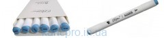 Скетч-маркер двухсторонний Marco Raffine 7800-6CB/225В Deep sky blue (уп 6)