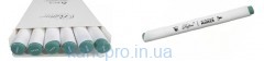Скетч-маркер двухсторонний Marco Raffine 7800-6CB/945В Dark green (уп 6)