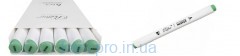 Скетч-маркер двухсторонний Marco Raffine 7800-6CB/326G Jape green (уп 6)