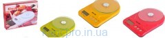 Весы кухонные электронные 7кг, платформа стекло D15см, 24,5*16,5см Х2-130/SCA-301