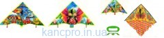 Воздушный змей MR 0435 (100шт) ширина110см,длина55см,хвост65см,микс видов, в кульке,9-74-1,5см