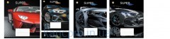 Тетрадь 24л = Твердая ТЕ52311 SUPER CAR Тетрада