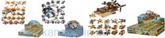 Конструктор 67265-80525-84101#1-16 (512шт) транспорт, от26дет,3вида,16шт(16вид) в дисплее, 40-8-19см