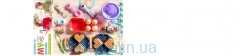 Продукты 832-25C (96шт) вафельница, лоток для яиц, кухонный набор, на листе, 28-43-3,5см