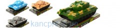 Танк 918-51-52 (144шт) инер-й, 18см, 2 вида, в слюде, 21-11-9см