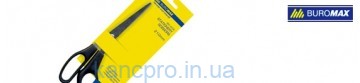 Ножницы офисные 210мм блистер Buromax черн (4506)