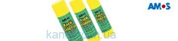 Клей-карандаш Amos   8гр (бум, фото, картон, ткань) GSW8