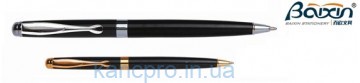 Ручка повор мет  BAIXIN BP861 ЗОЛОТОСЕРЕБРО+черное(7,2)