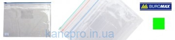 Папка-конверт A4 на молнии зеленый BM3946-04