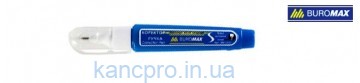 Корректор-ручка Buromax  8мл метал,наконечник 1031