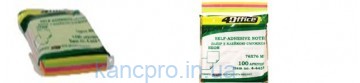 Стикер 76*76мм    100л 4 цв по 25л. NEON ассорти  4-445-9   4office