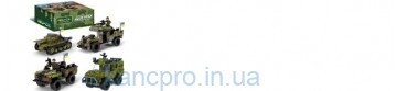 Конструктор IBLOCK арт. PL-921-426 (48ш) 6 диспл. по 8шт Армія, 122-161дет., 4вида,р-р уп-ки 22*4,5*